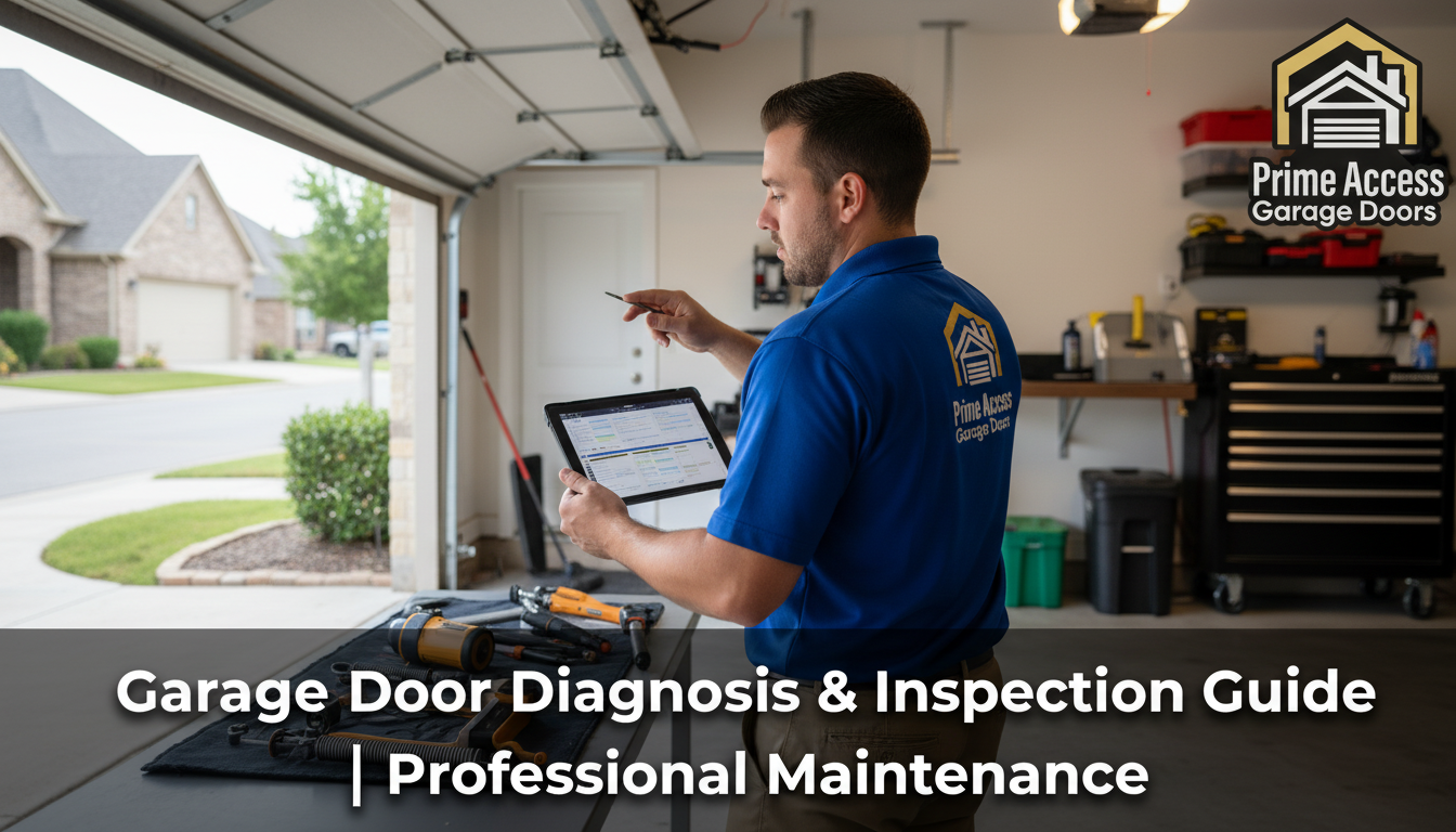 Garage Door Diagnosis & Inspection Guide | Professional Maintenance