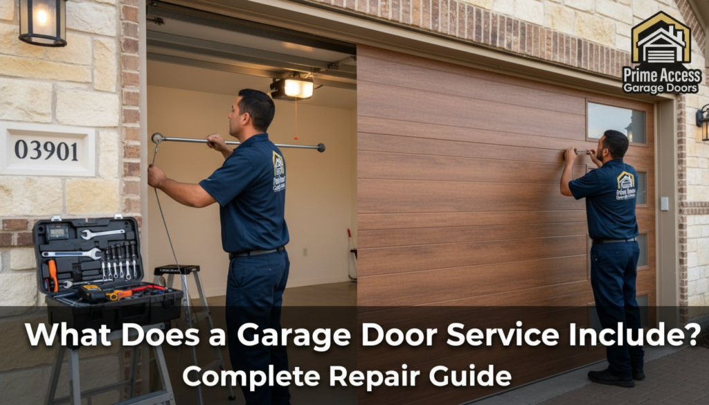 Garage Door Service Include