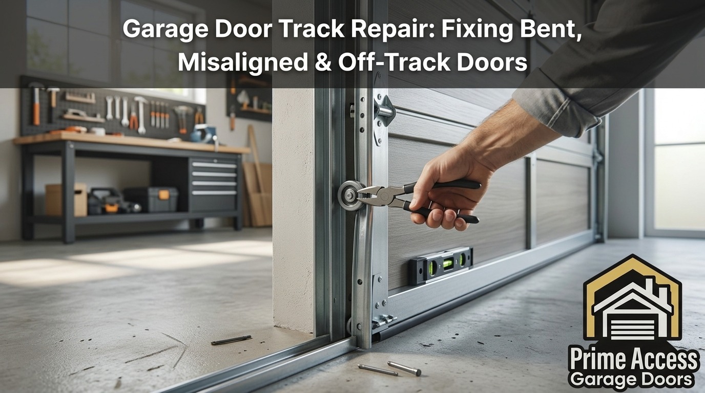 Garage Door Track Repair